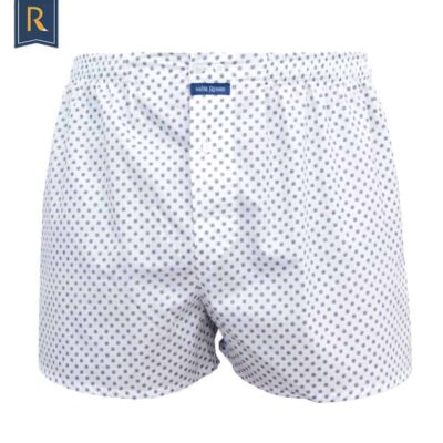 Caleçon homme classique coupe française motifs gouvernails popeline coton 100% Caleçon homme coupe française classique coupe française motifs gouvernails popeline coton 100%