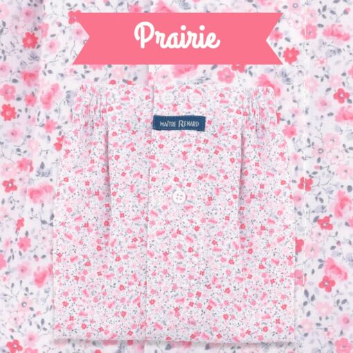 Caleçon homme classique coupe française 100% coton popeline motif style liberty