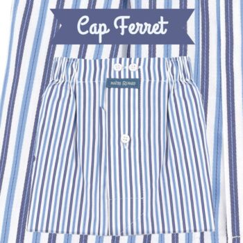 Caleçon homme classique coupe française 100% coton "Cap Ferret"