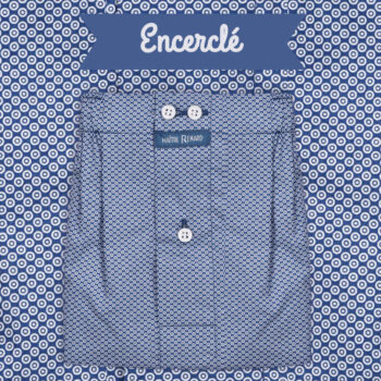 Caleçon homme classique coupe française 100% coton "Encerclé"