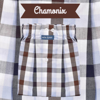 Caleçon homme classique coupe française 100% coton "Chamonix"