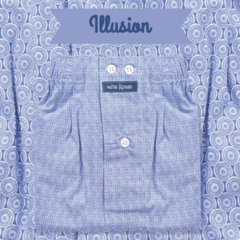 Caleçon homme classique coupe française 100% coton "Illusion"