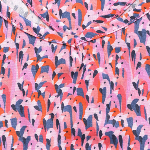 Nuisette femme flamant rose
