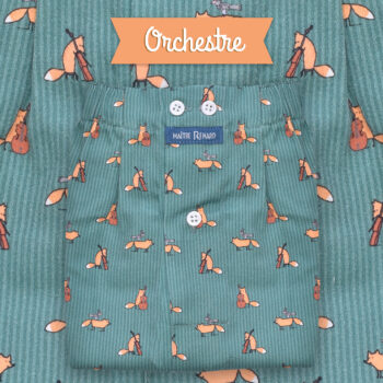 Caleçon homme classique coupe française "Orchestre"