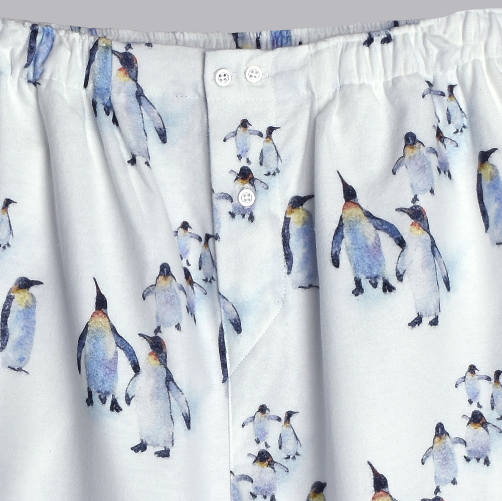 Pantalons de pyjama en coton Croisière - Maître Renard