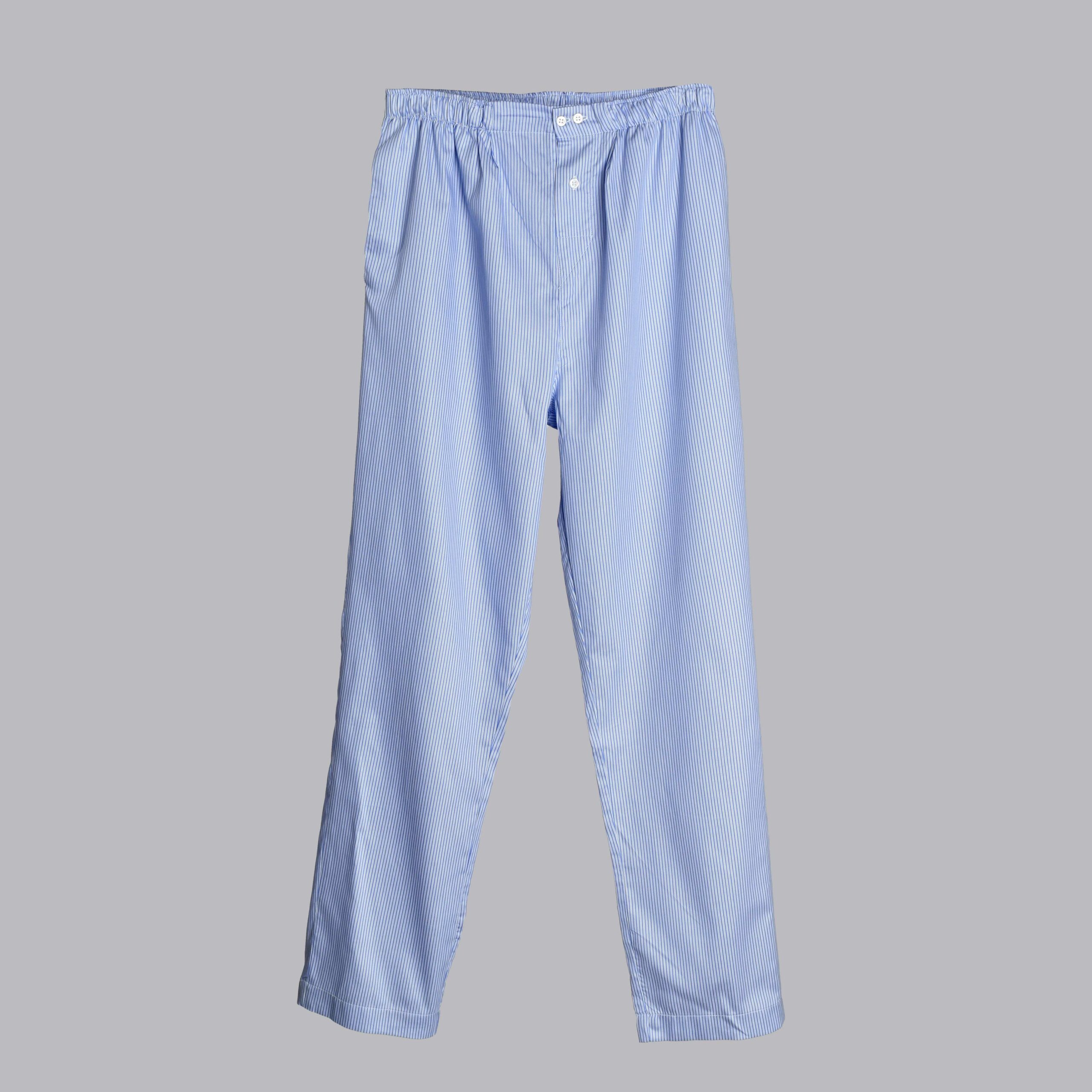 Pantalon de pyjama en satin léger doux et confortable pour homme
