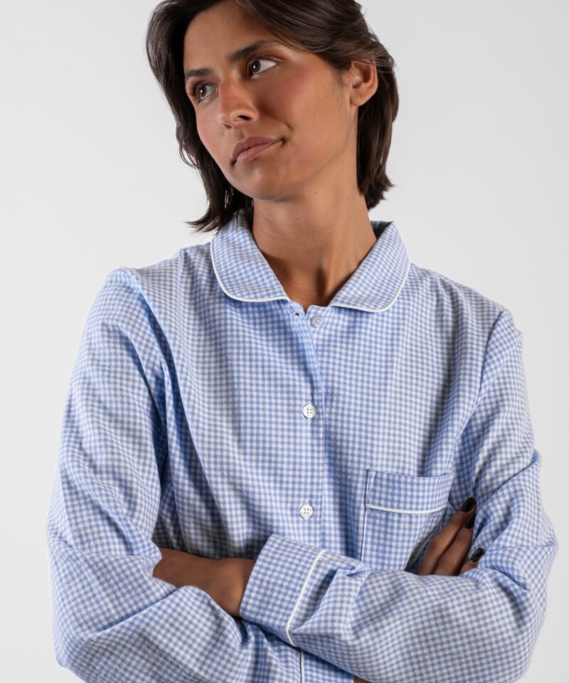 Pyjamas longs femme Vichy