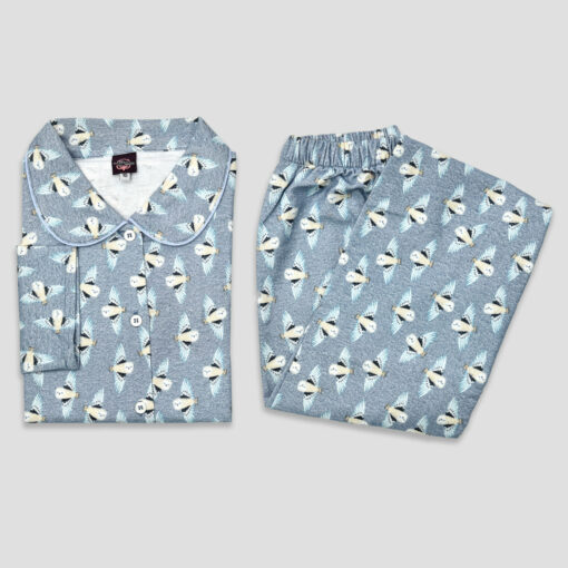 PYJAMA long jeune fille chouette