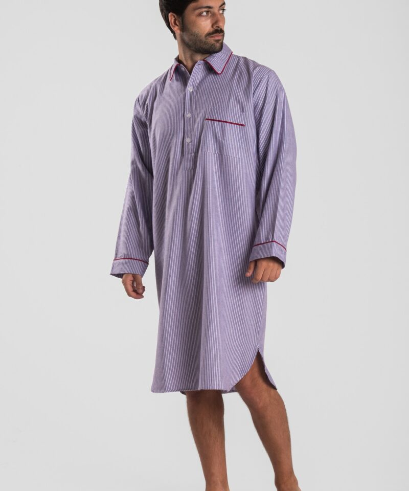 Chemise de nuit homme "La Plagne"