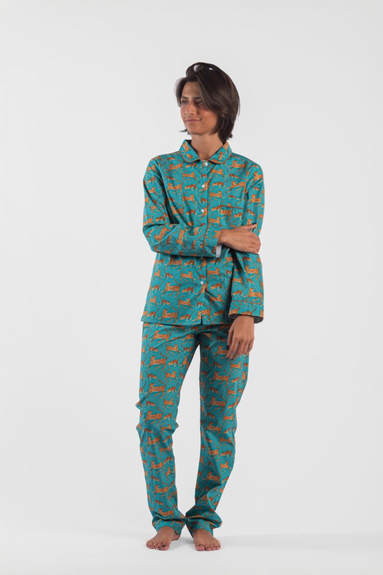 Pyjamas longs femme - Classique "Jaguars"