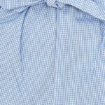 Short-femme-100-%-coton-motif-mini-vichy-bleu-classique
