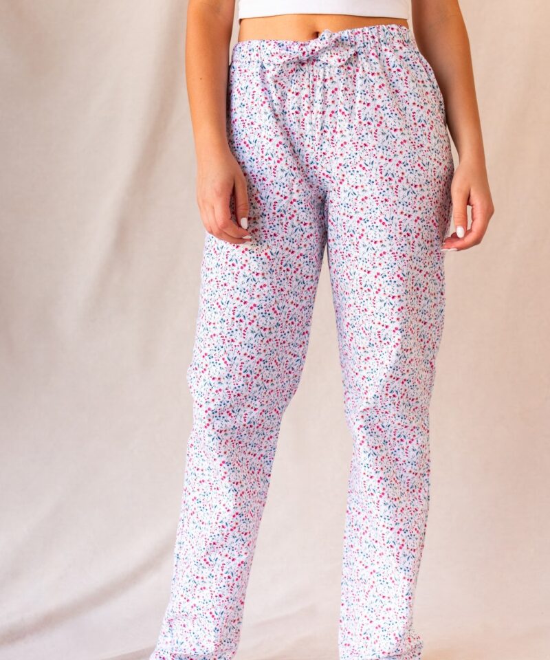 pantalon-coton-femme-interieur-pyjama-fleurs