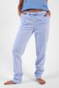 pantalon de pyjama femme en coton flanelle pilou vichy bleu fabrique au portugal 3