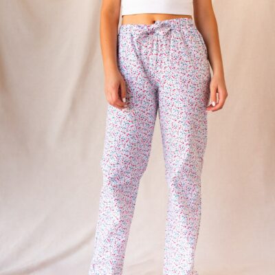 pantalon-coton-femme-interieur-pyjama-fleurs