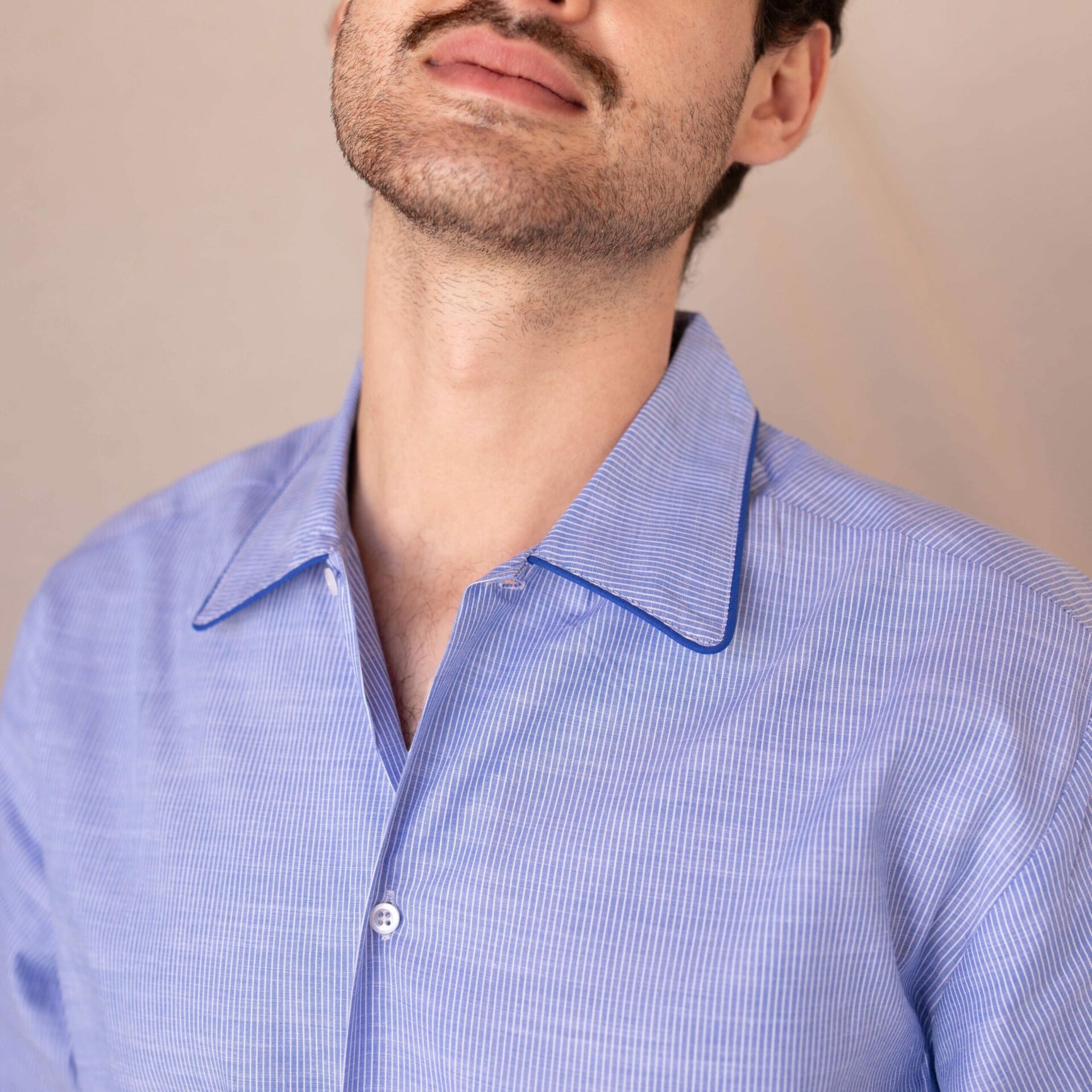 pyjama-coton-rayre-bleu-homme-ete-maitre-renard