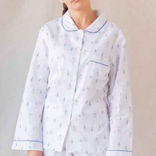 pyjama-femme-coton-pilou-ours