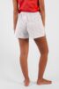 short femme en popeline de coton motifs coquelicots fabrique au portugal