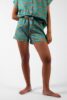 short femme en satin de coton motif jaguars fabrique au portugal 2