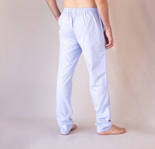 pantalon-pyjama-oxford-homme-bleu