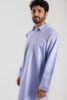 Chemise de nuit homme classique oxford bleu