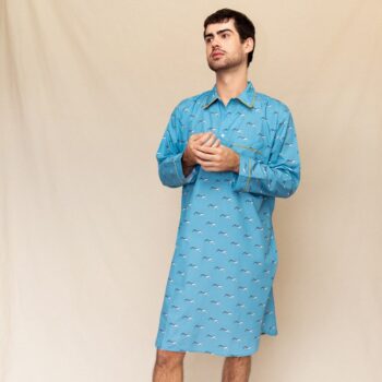 Chemise de nuit homme "Découverte"
