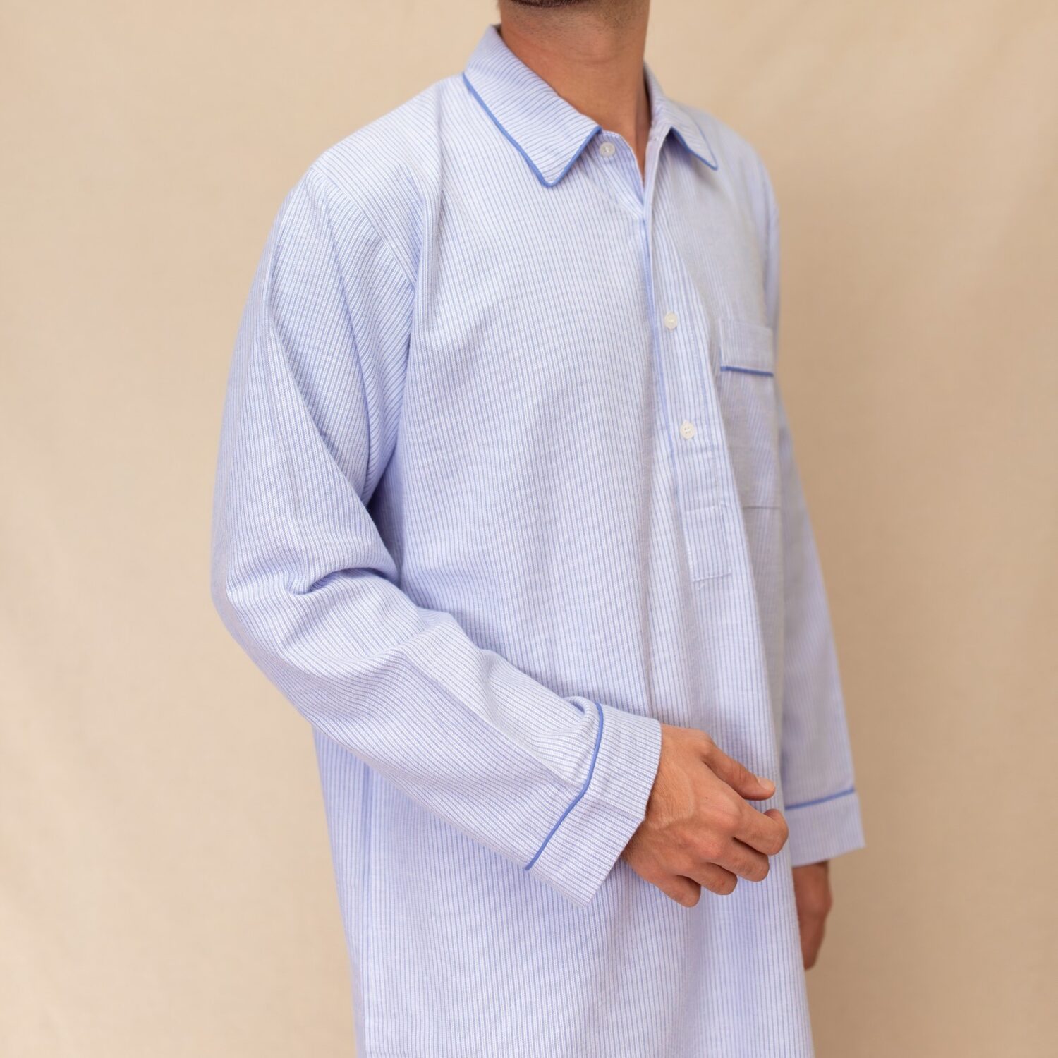 chemises de nuit homme en coton