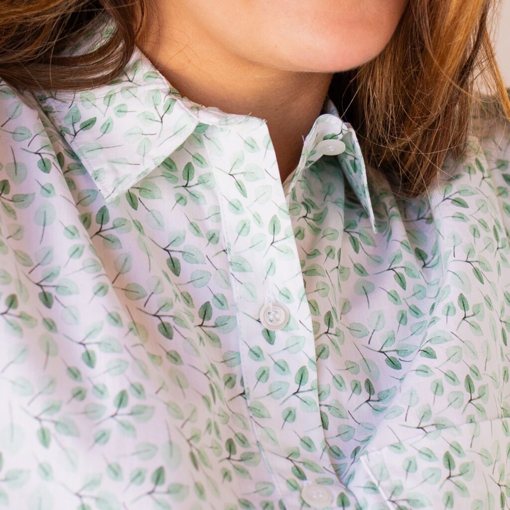 chemise-nuit-femme-feuille-verte-coton-maitre-renard