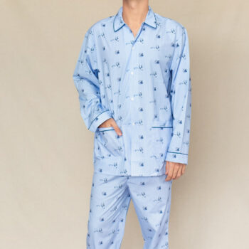 Pyjamas long homme - Classique "Cabaret"