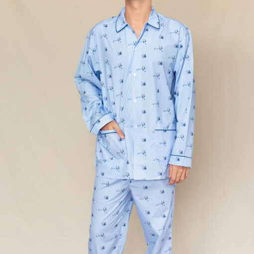 Pyjamas long homme - Classique "Cabaret"
