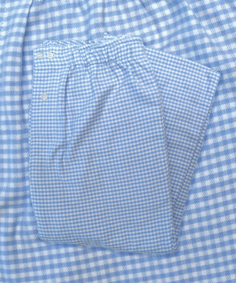 Pantalons de pyjama homme "Vichy bleu"
