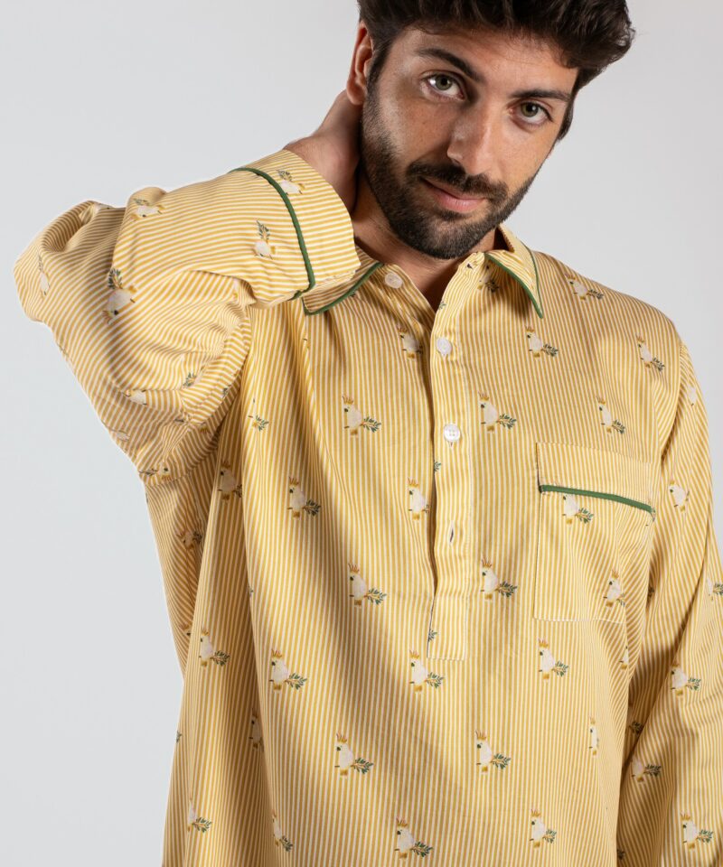 Chemise de nuit homme - Cacatoès