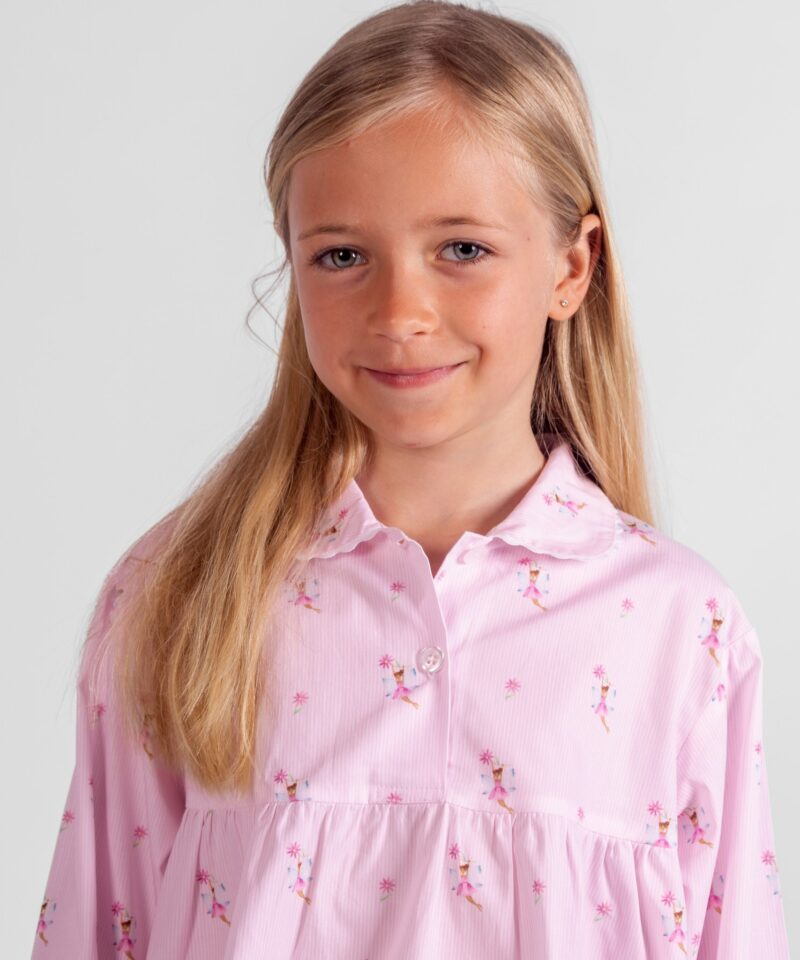 pyjama fille fée pantalon classique coton