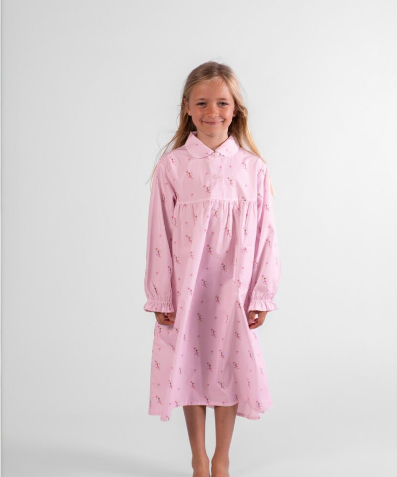 Chemise de nuit fille - Fées rose