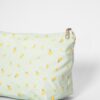 trousse de toilette tissu enduit citron impermeable