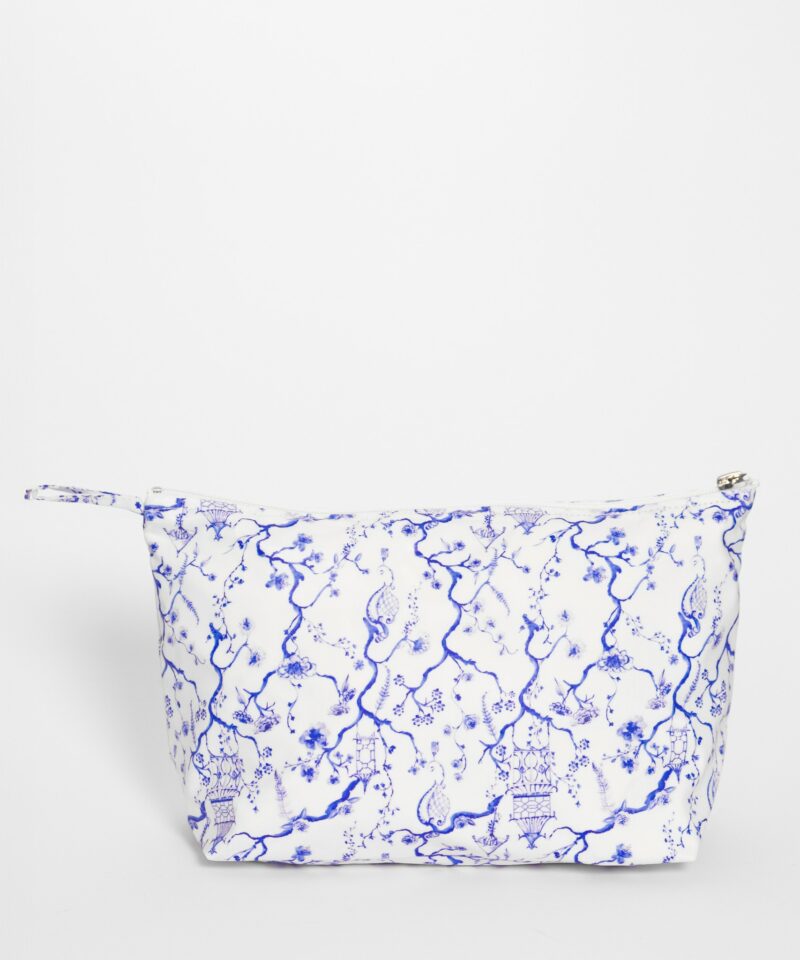 Trousse de toilette pagodes japon en coton enduit