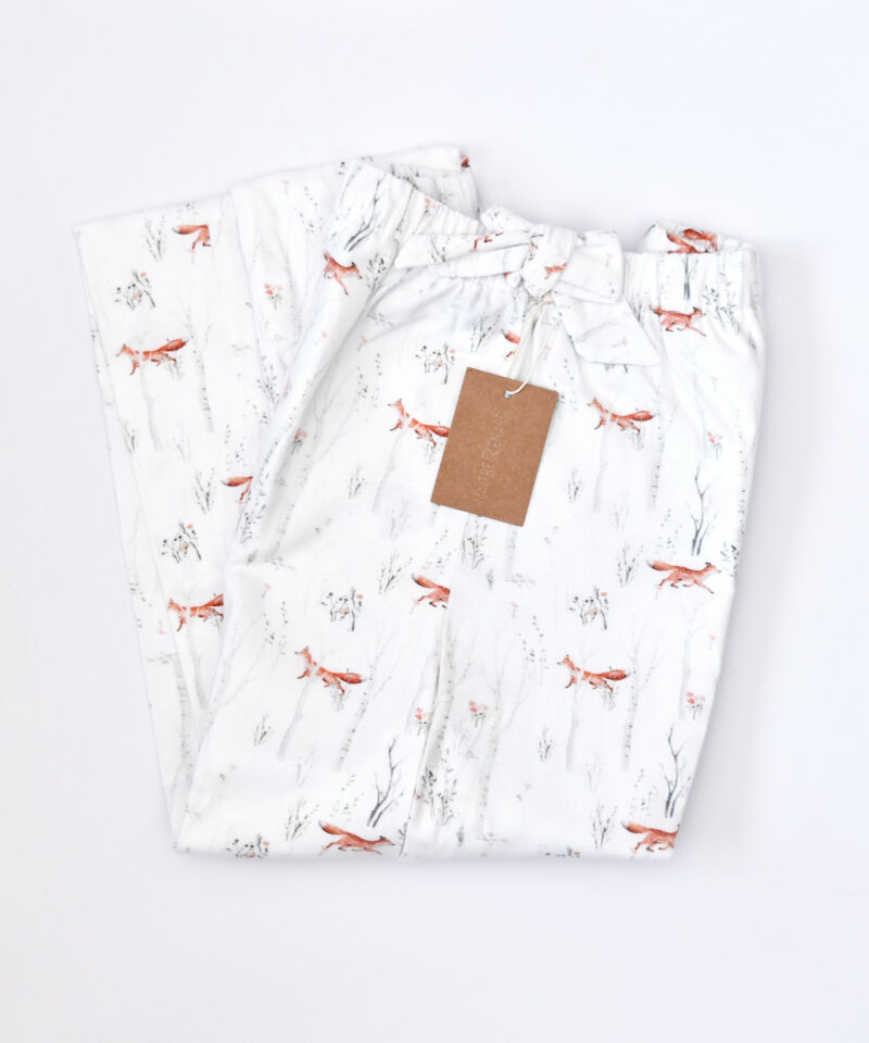 Pantalon de pyjama femme - Renard forêt