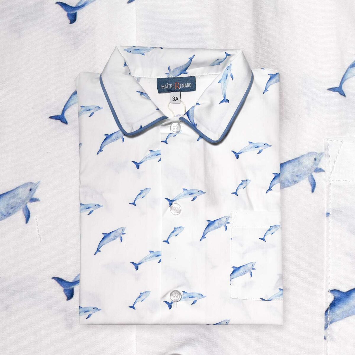 Pyjama court garçon - Dauphins