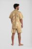pyjama court homme cacatoes satin de coton fabrique au portugal