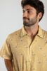 pyjama court homme cacatoes satin de coton fabrique au portugal