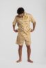 pyjama court homme cacatoes satin de coton fabrique au portugal
