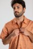 Pyjama court homme coton popeline motifs rolland garros tennis terre battue