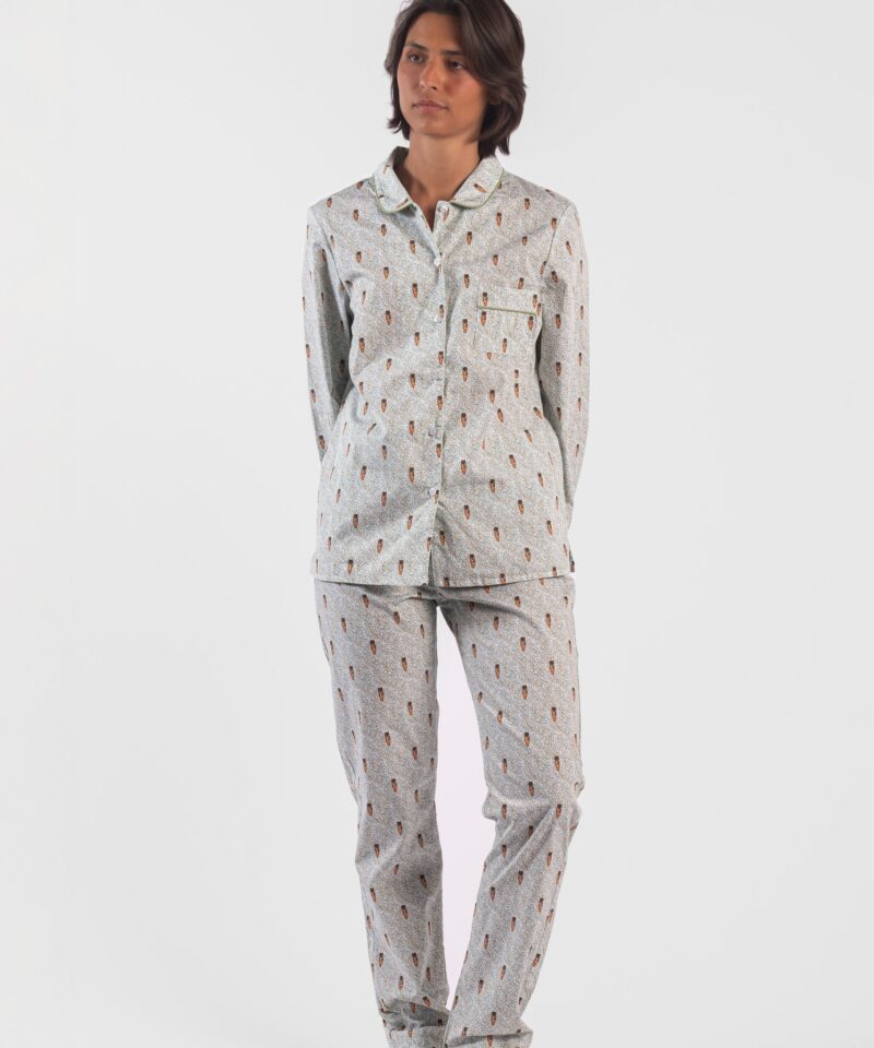 Pyjama long femme - Tigres