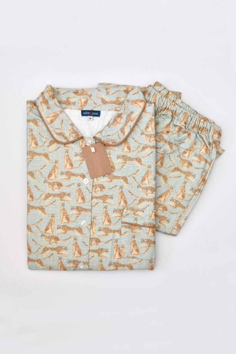 Pyjama long femme - Panthères