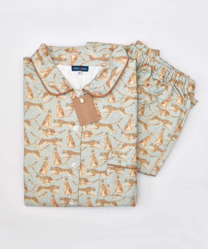 Pyjama long femme - Panthères