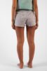 Short femme en coton echancre boutons bois motif liberty rose