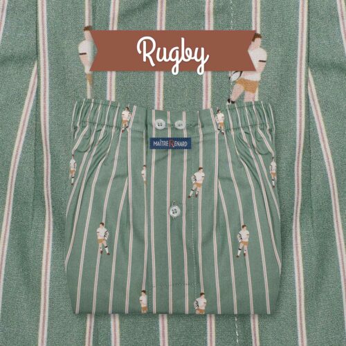 caleçon homme rugby