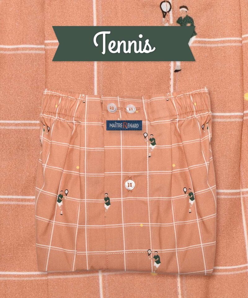 caleçon homme tennis roland garros