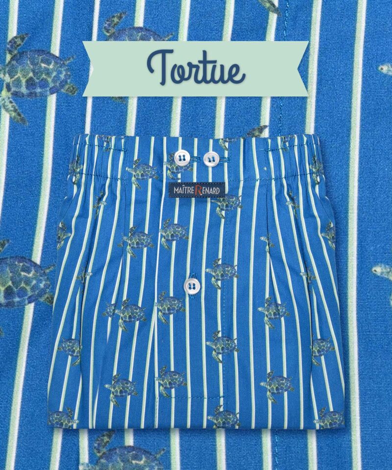 caleçon homme tortues marines