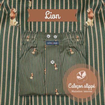 Caleçon homme SLIPPÉ - Lions