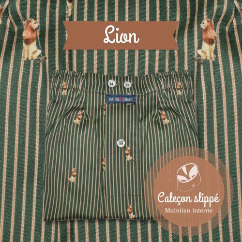 Caleçon homme SLIPPÉ - Lions